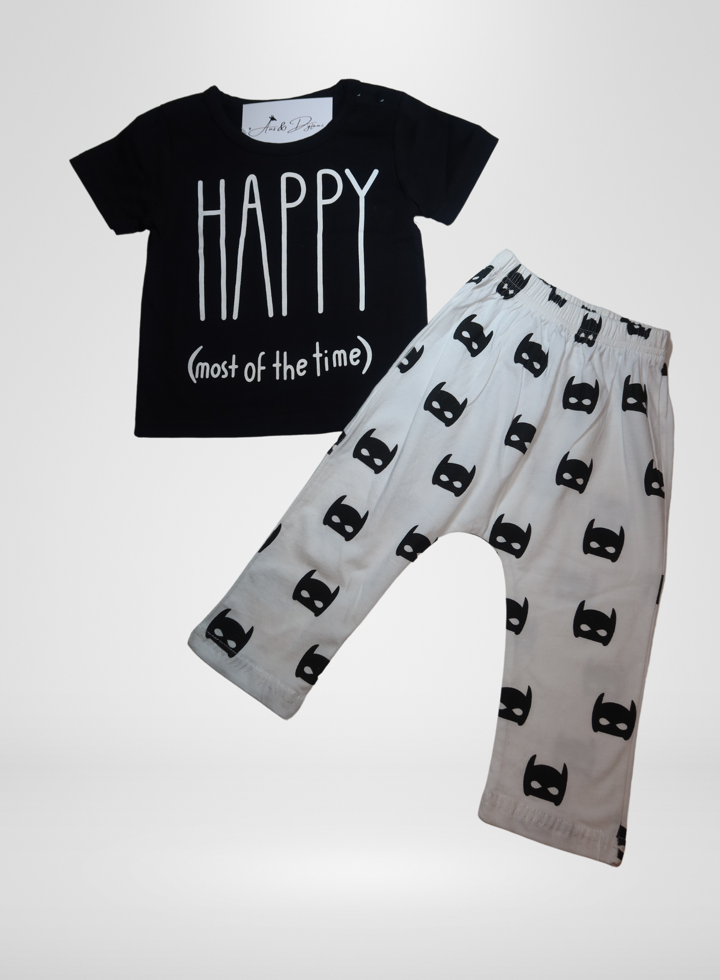 2pc Happy Bat Pants Set