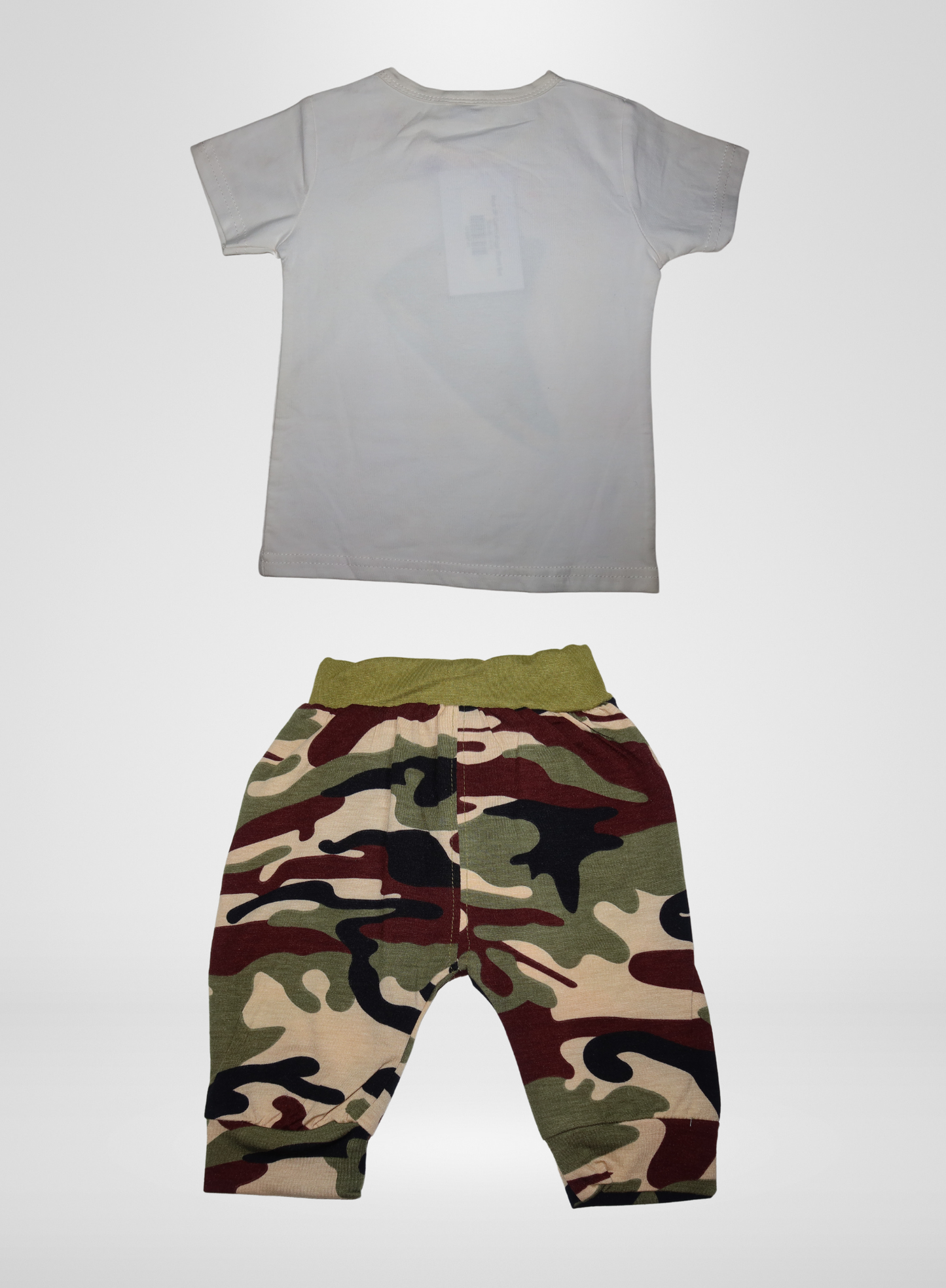 Boys 2P Camouflage Short Set