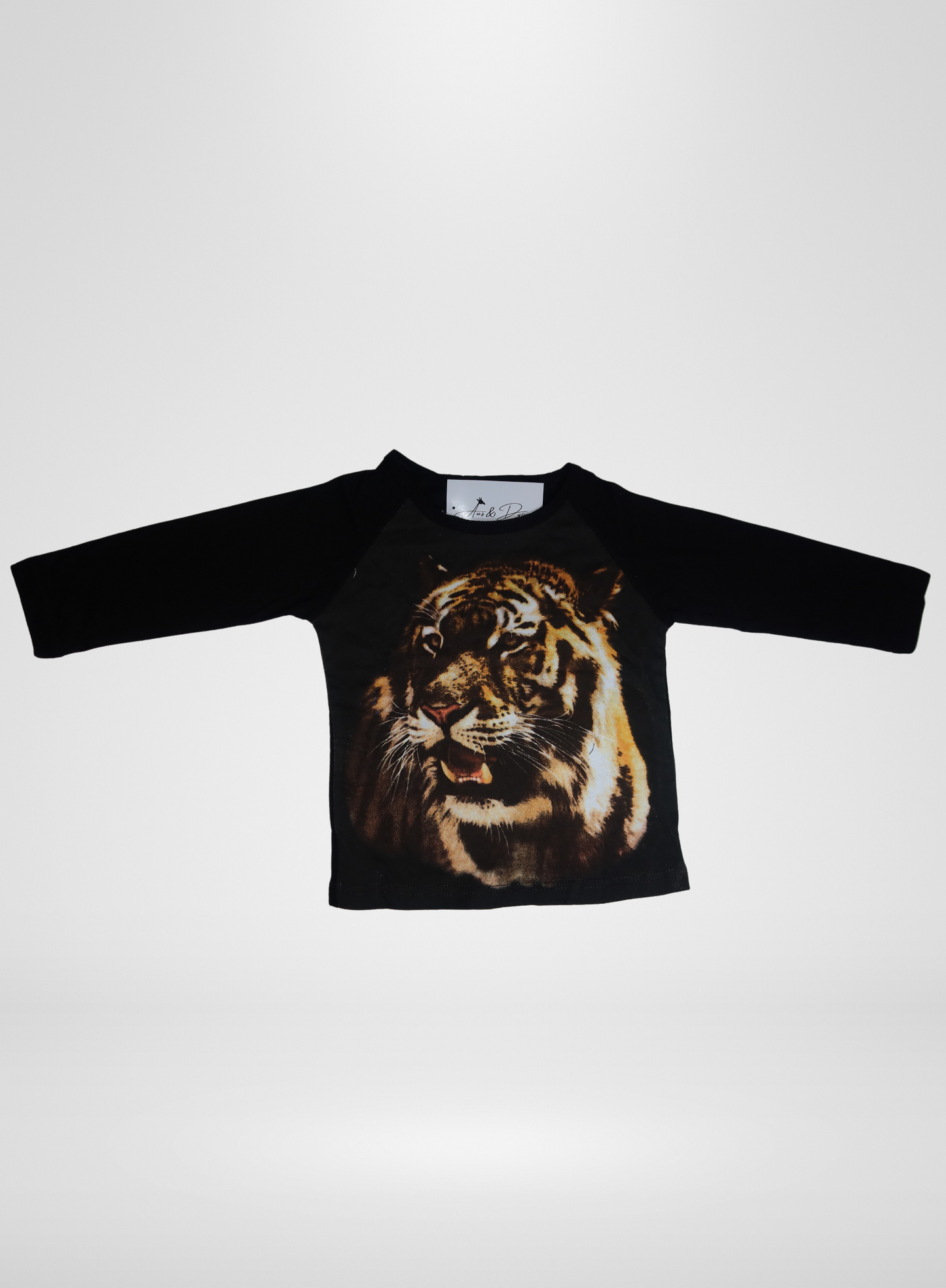 Boys Tiger Long Sleeve Top