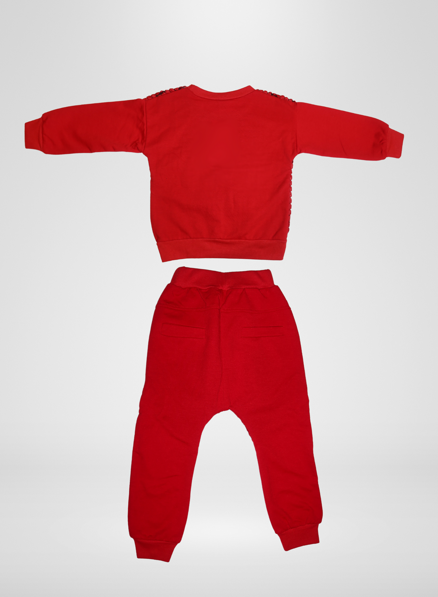 Unisex Red 2pc Pants Set 83