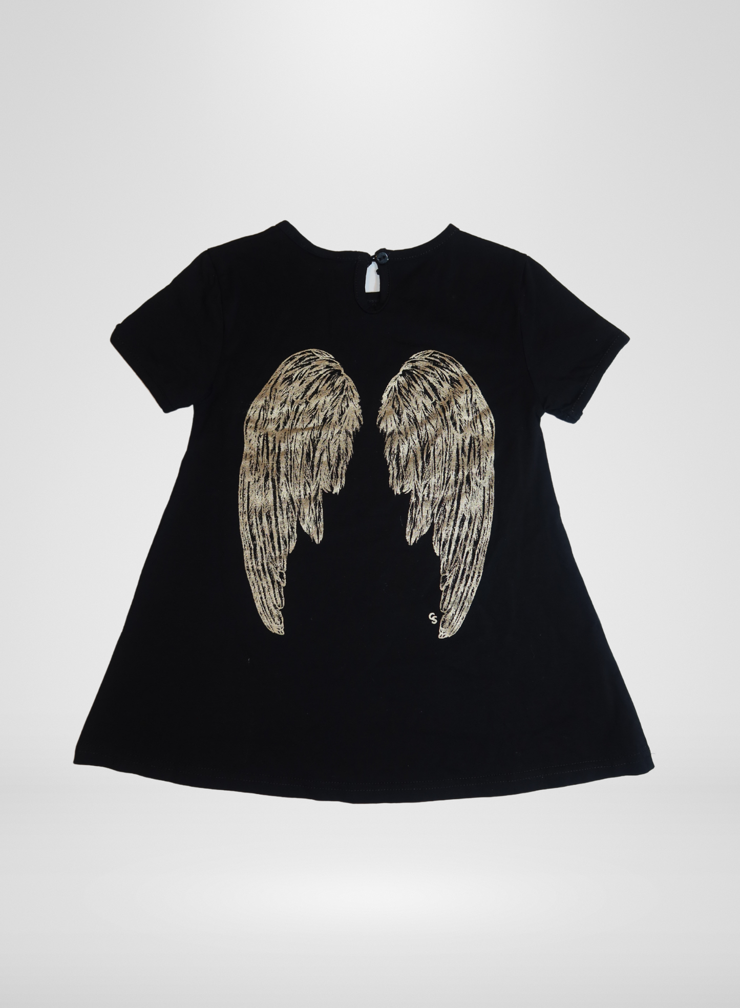 Black Angel Wing Dress