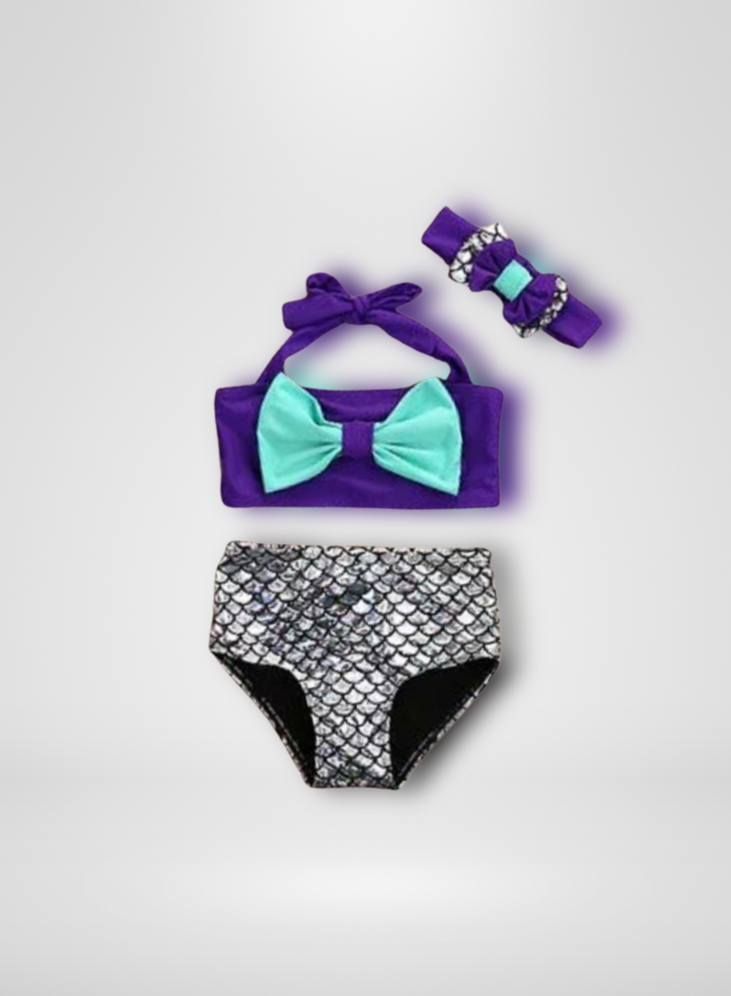 Purple & Blue Mermaid Bikini