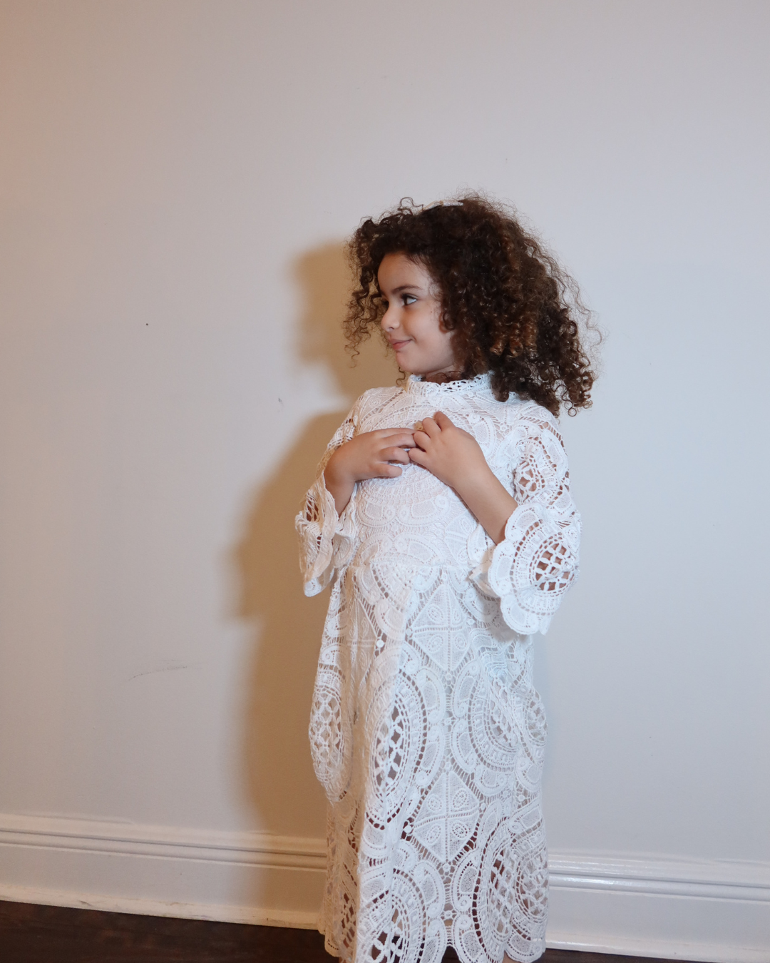 White Lace Dress