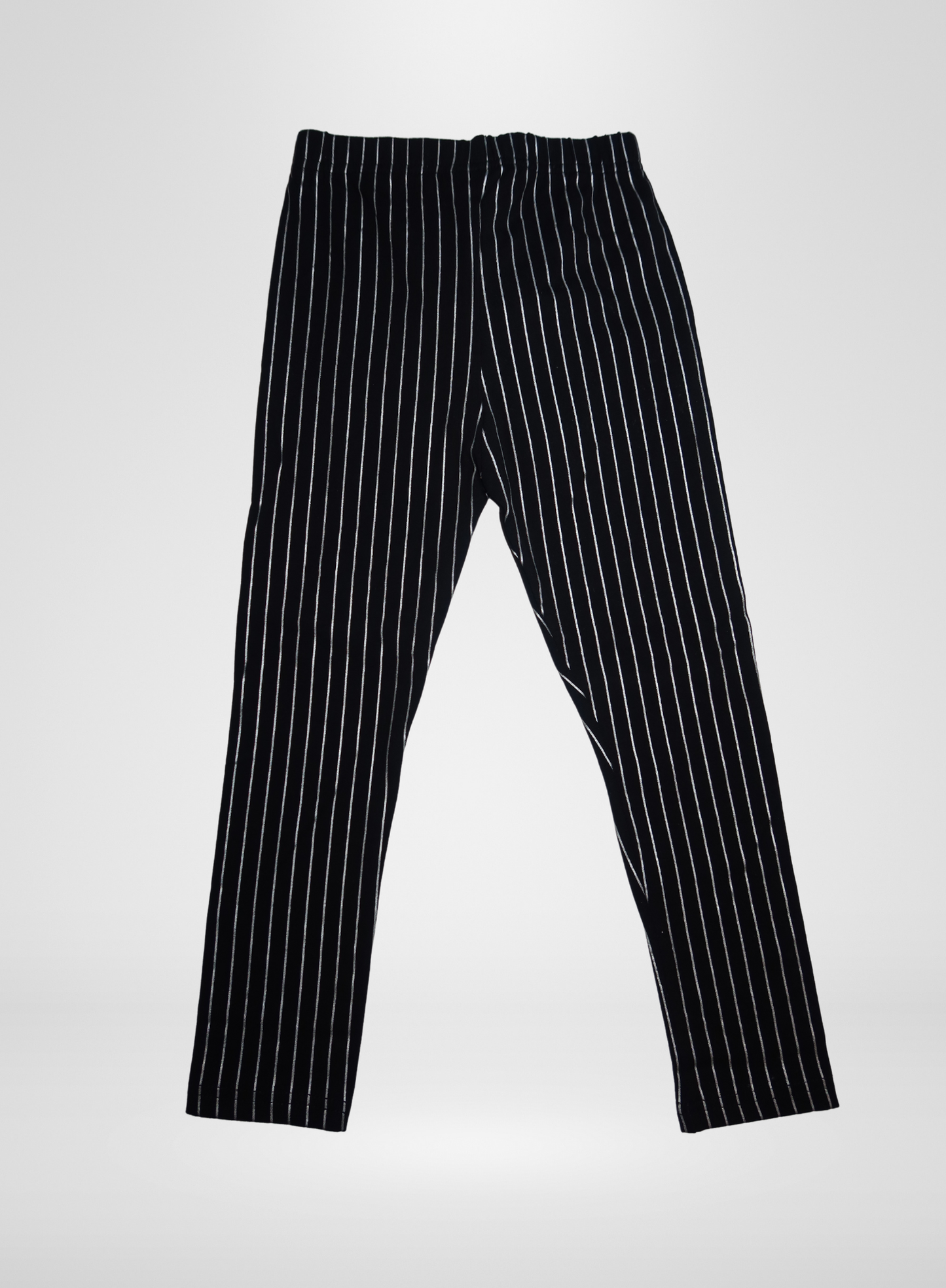 Black and White Stripped Legging