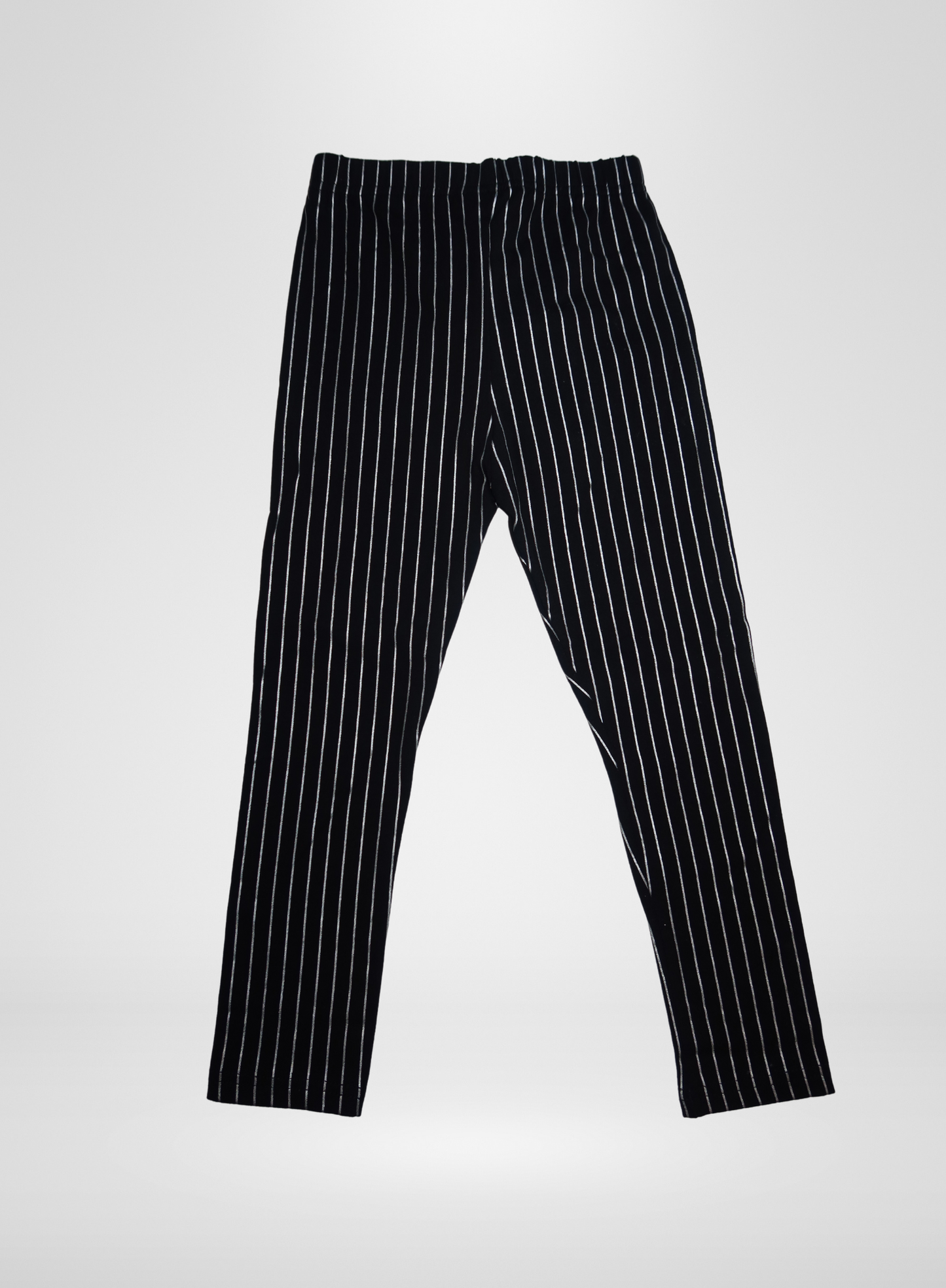 Black and White Stripped Legging