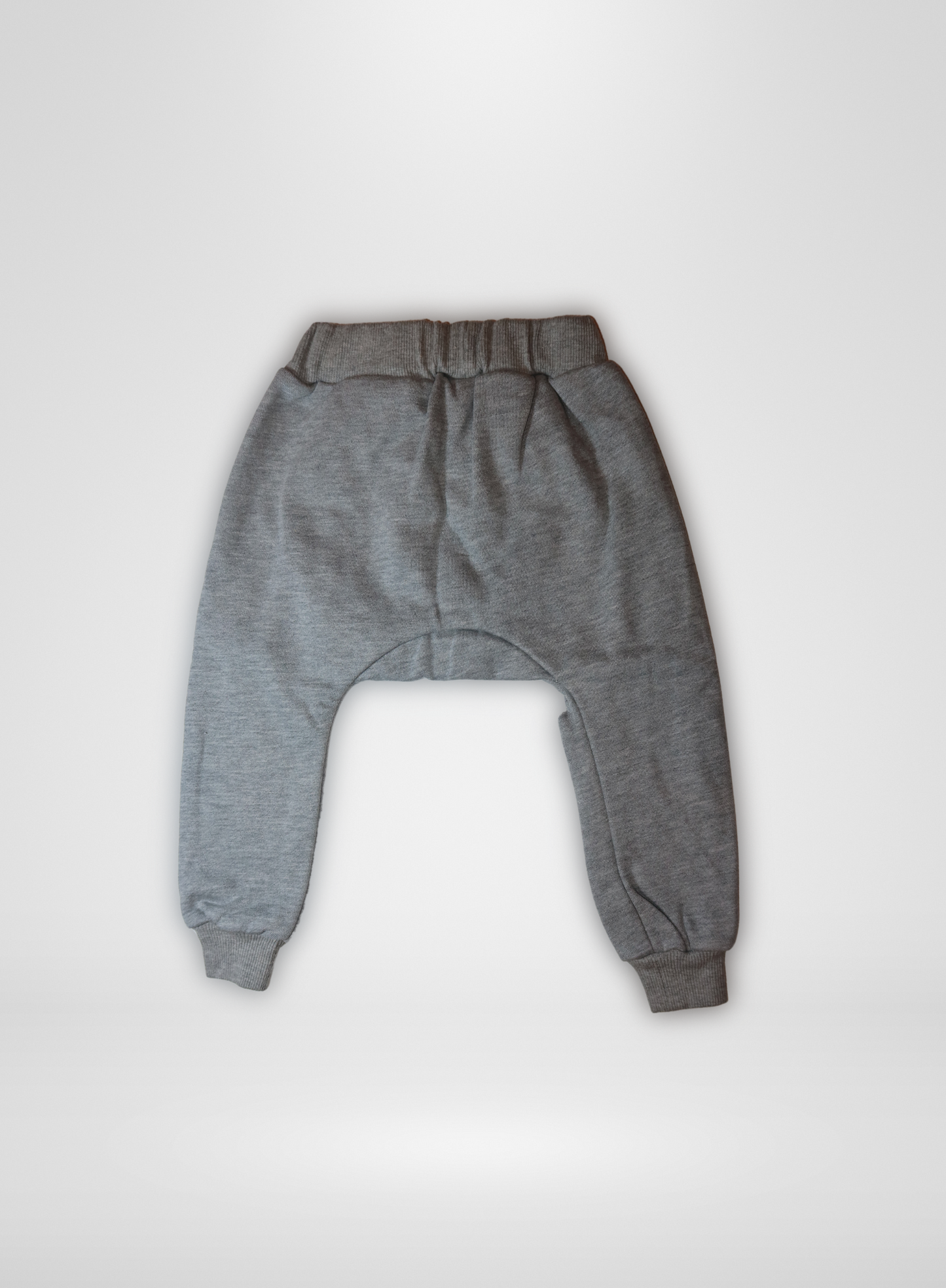 Boys Ripped Grey Sweatpants