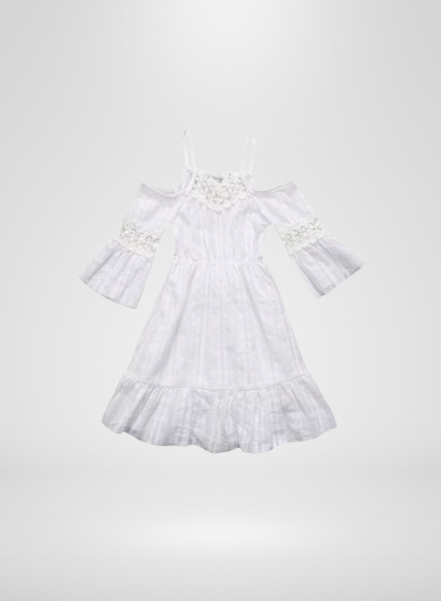 Peekaboo White Dress
