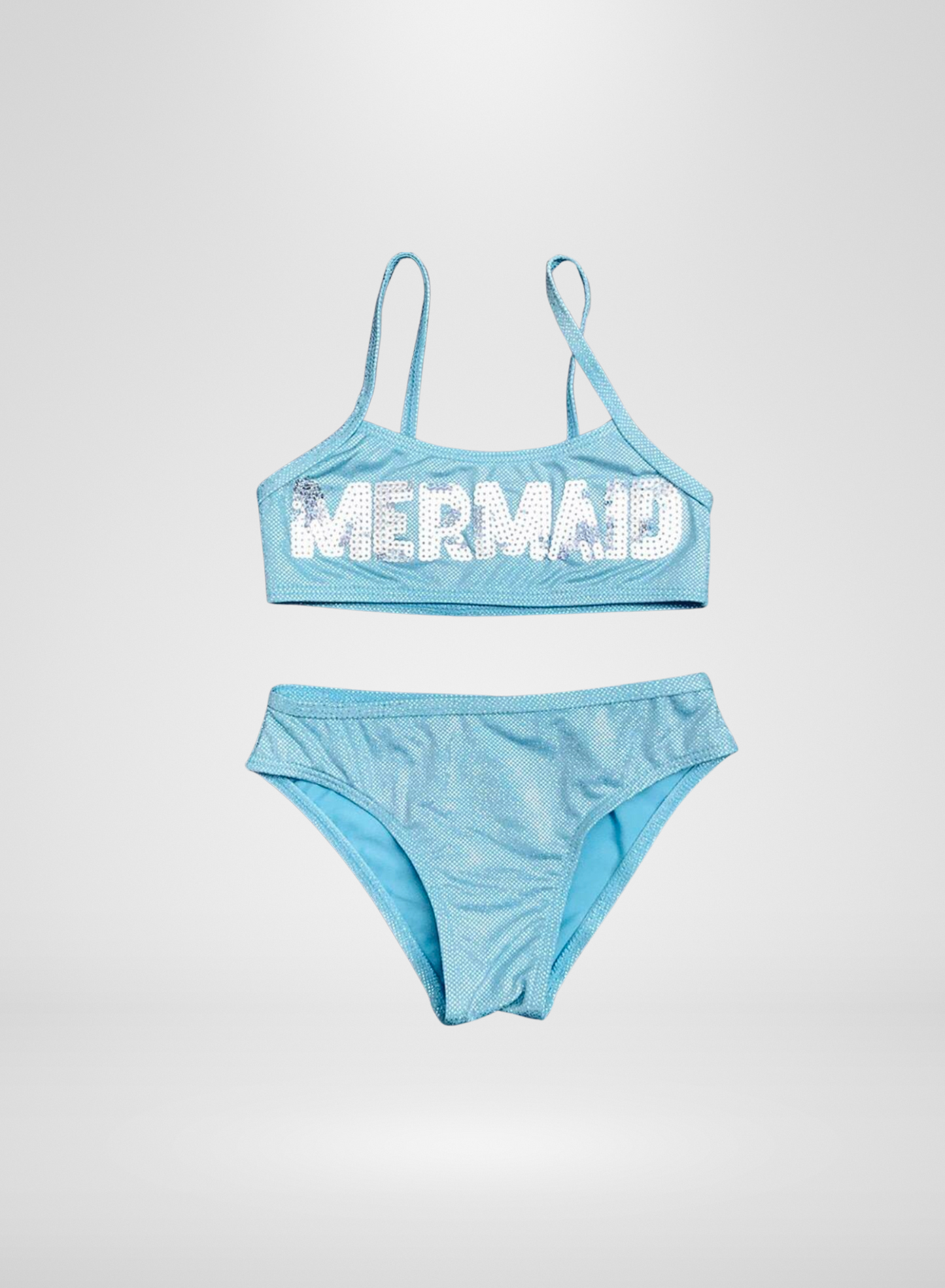 Light Blue Mermaid 2pc Bikini