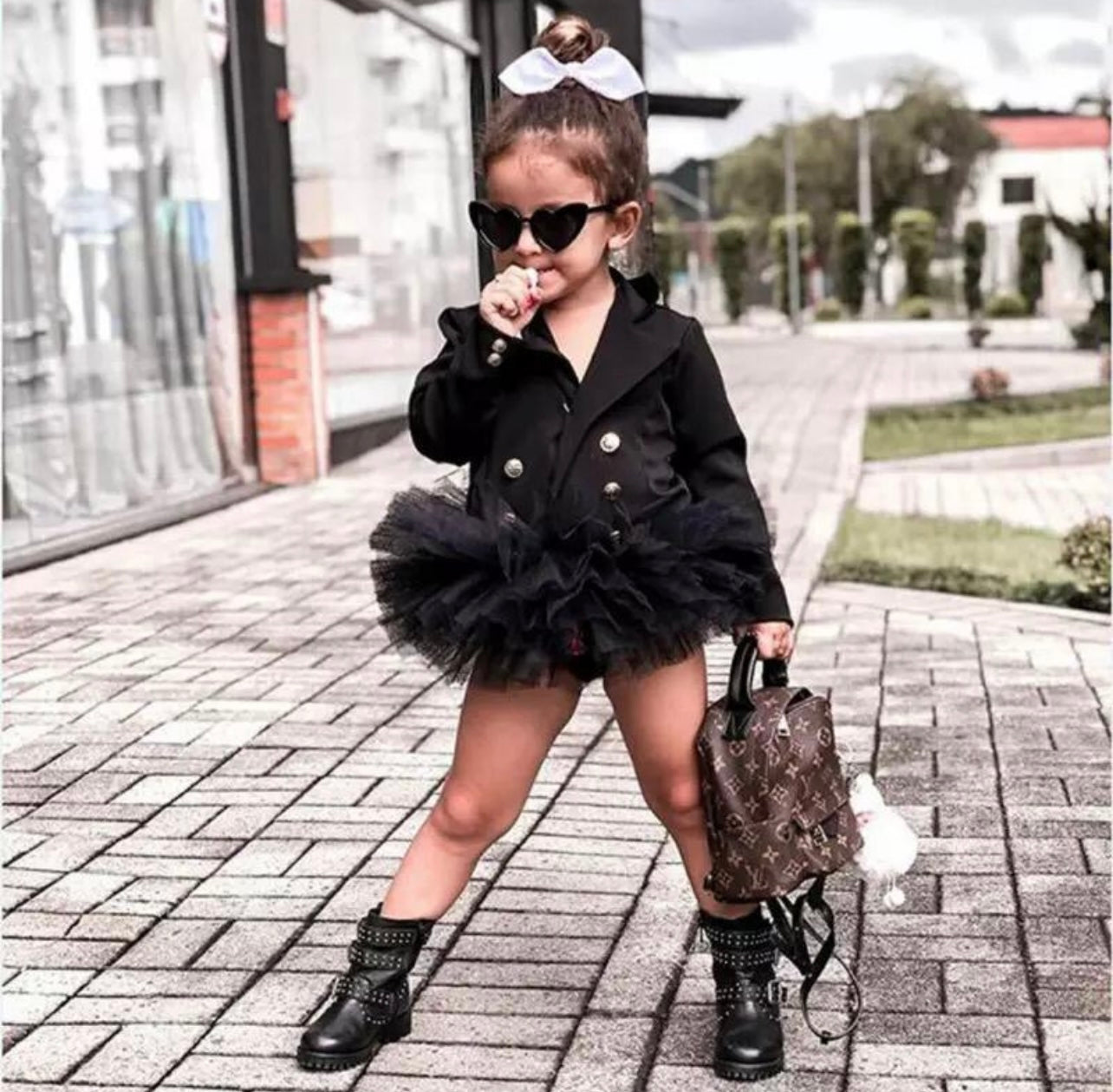 Black TuTu Blazer Dress