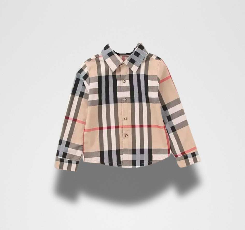 The Little Gentleman Plaid Shirt