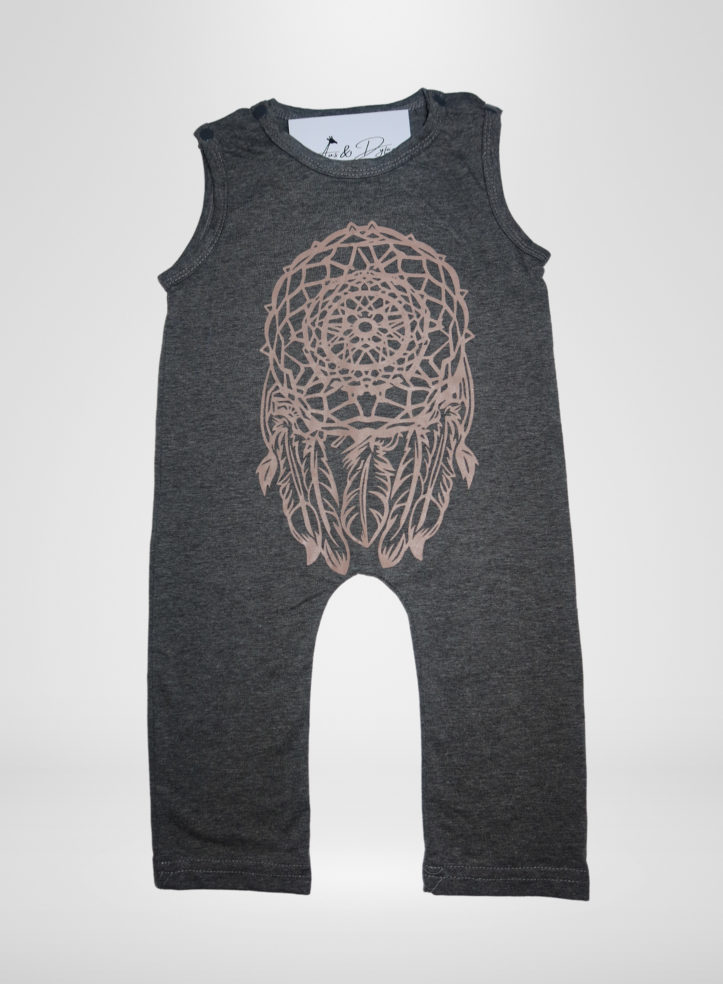 Grey Dream Catcher Onesie Unisex