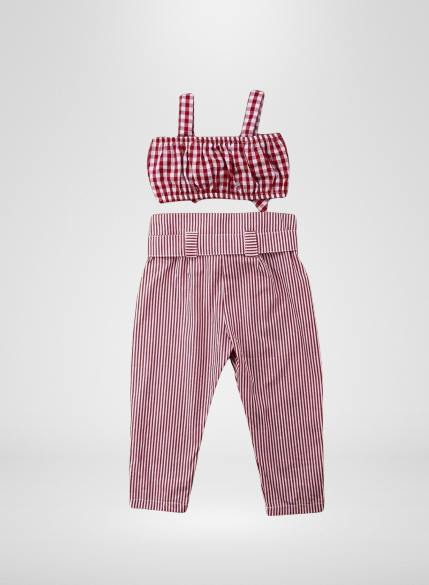Red 2 Piece Pattern Set