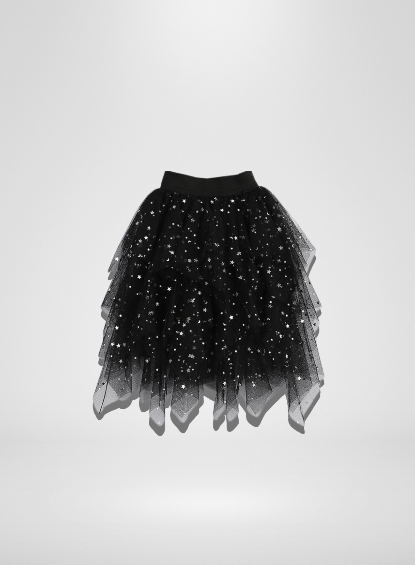 Black Star Tulle Skirt