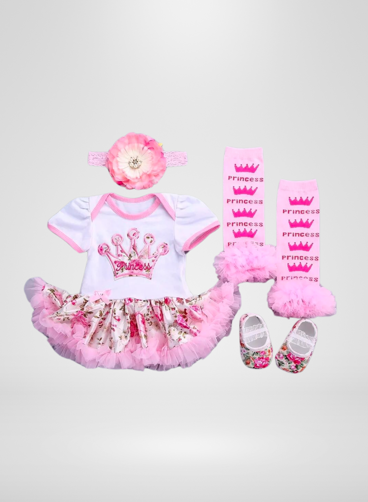 4 Pc Princess w/Shoes
