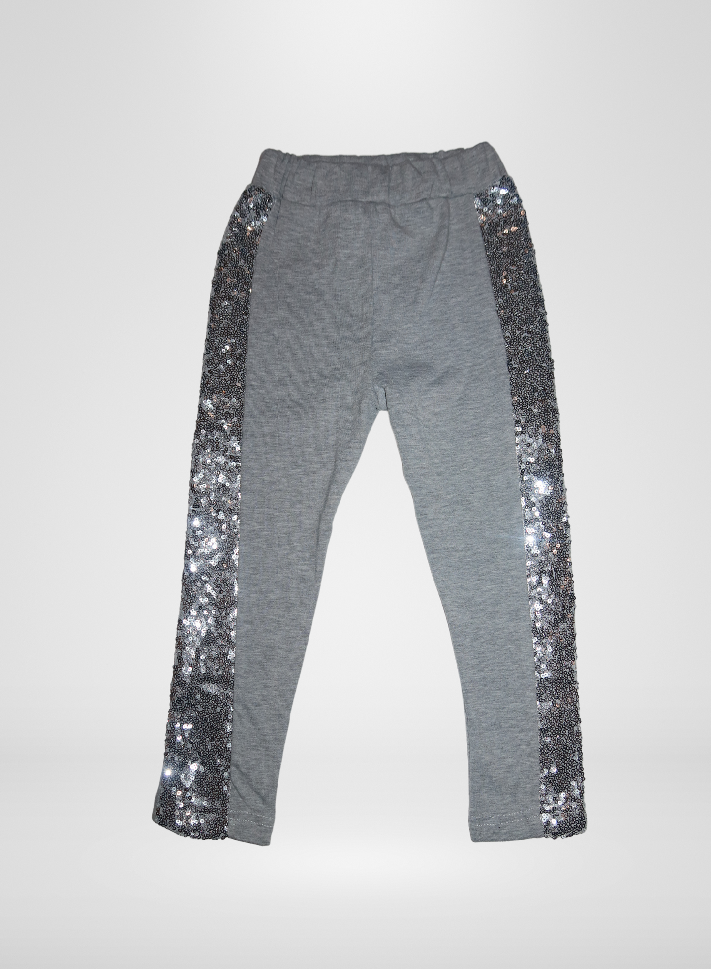 Grey Side Sequin Legging