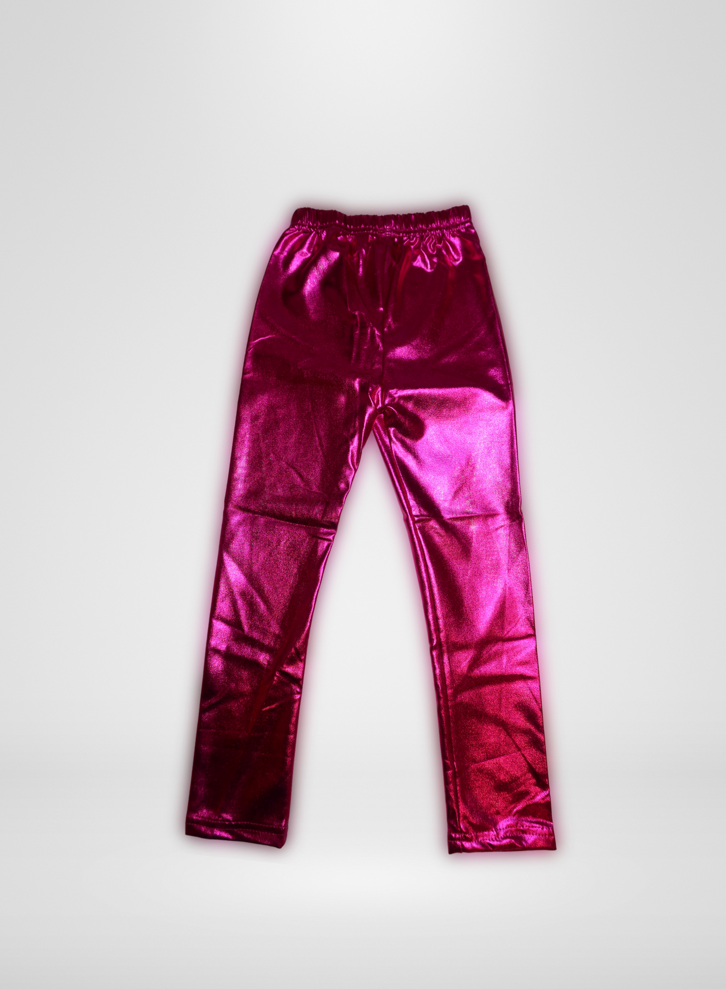 Hot Pink Metallic Legging