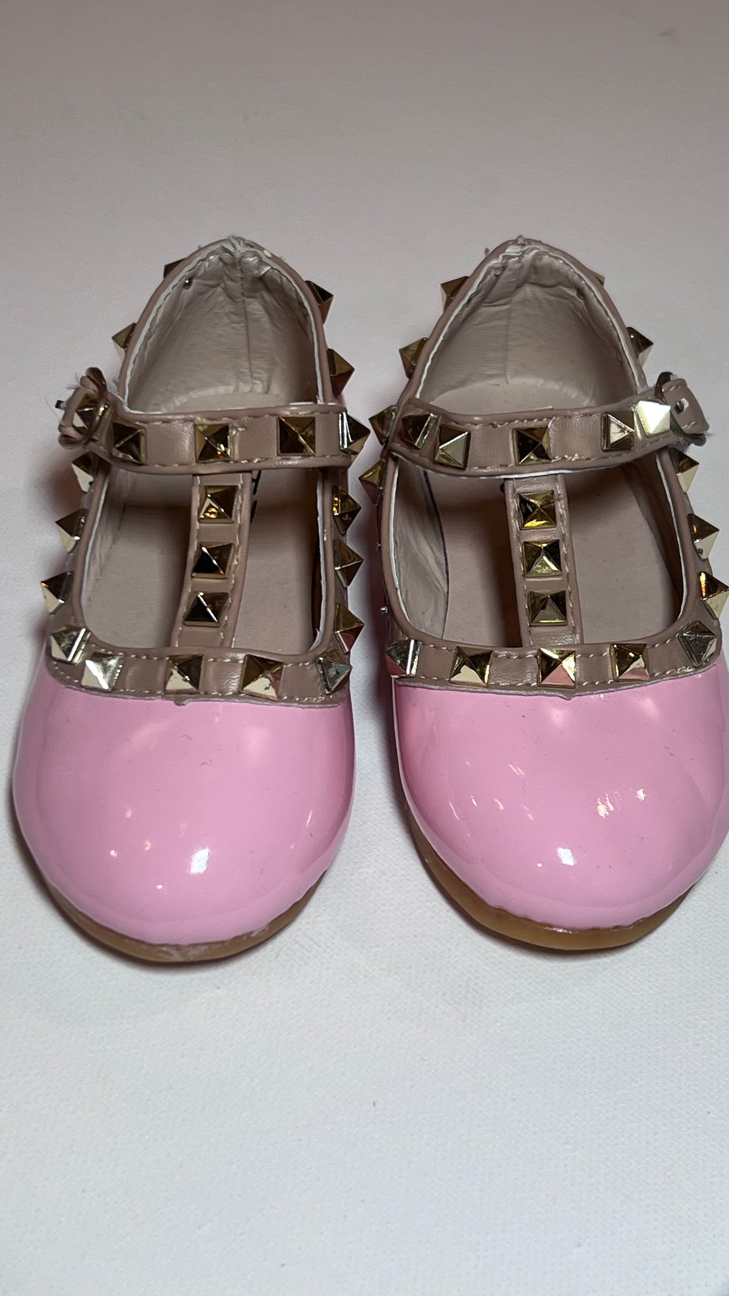 Pink Studded Shoes