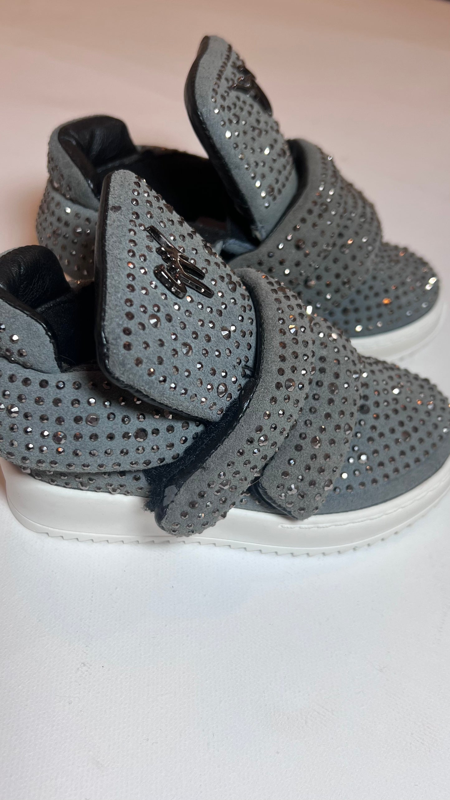 Grey Sparkly Wedge