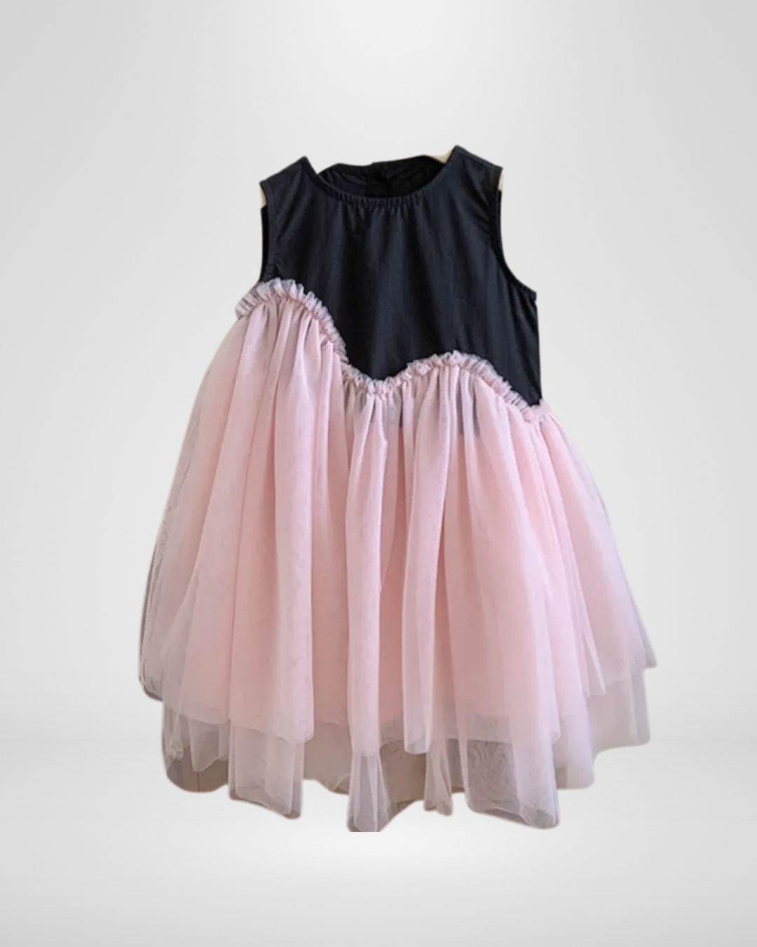 ּBlack and Pink Tulle Dress